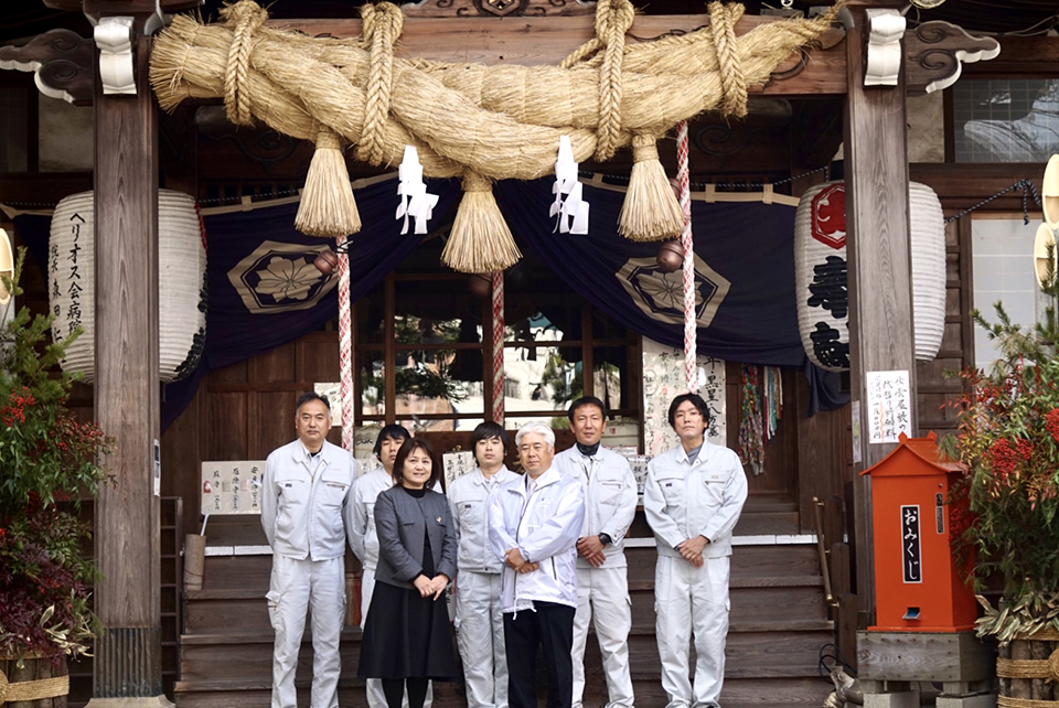 出雲大社参拝の様子１