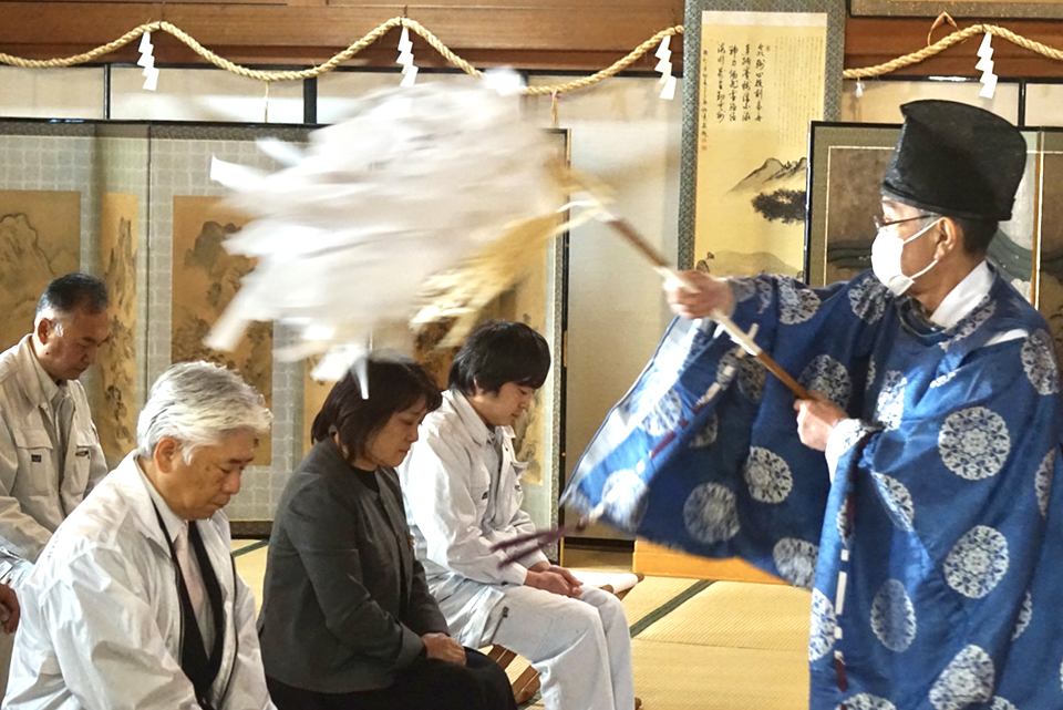 出雲大社参拝の様子２
