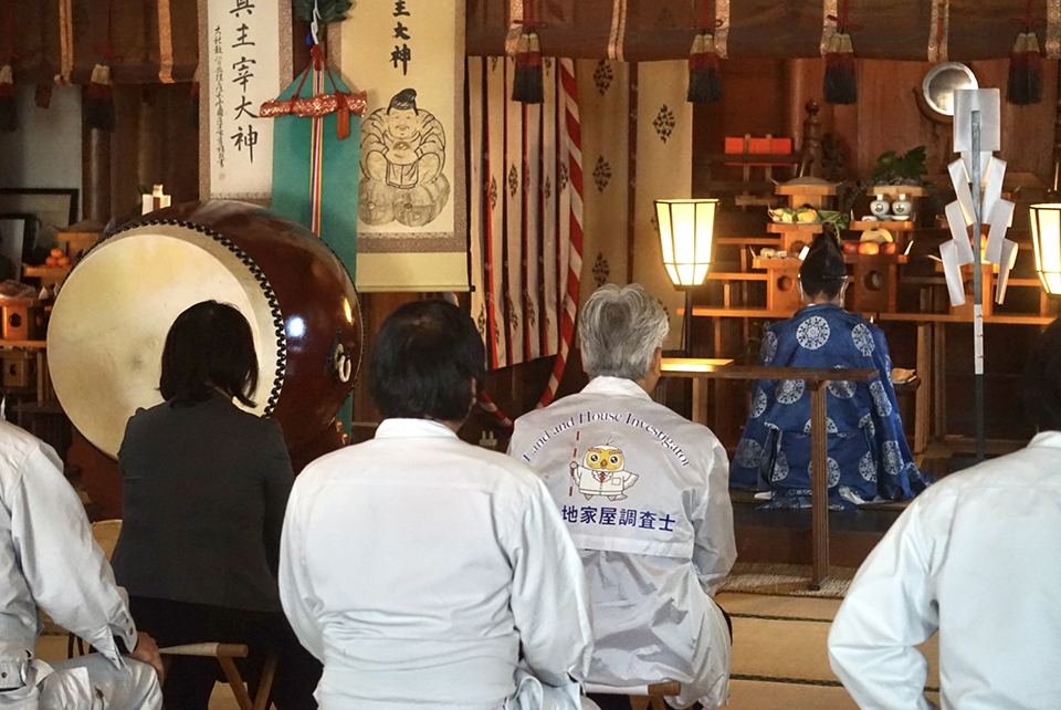 出雲大社参拝の様子４