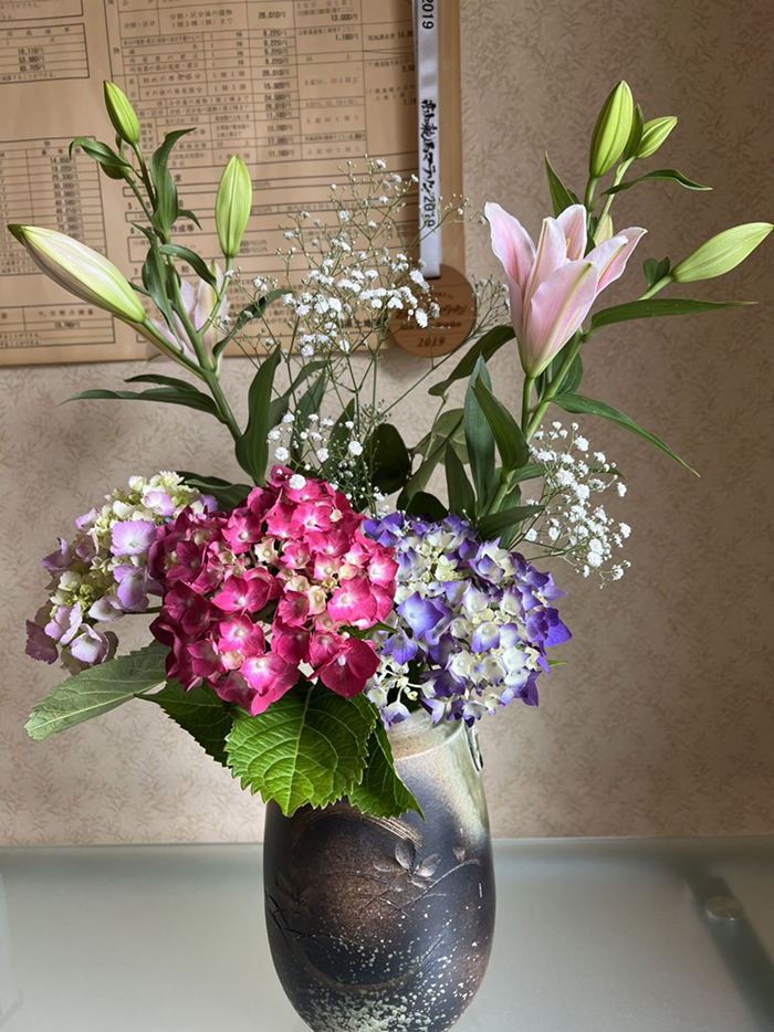 6月の玄関ディスプレイ①